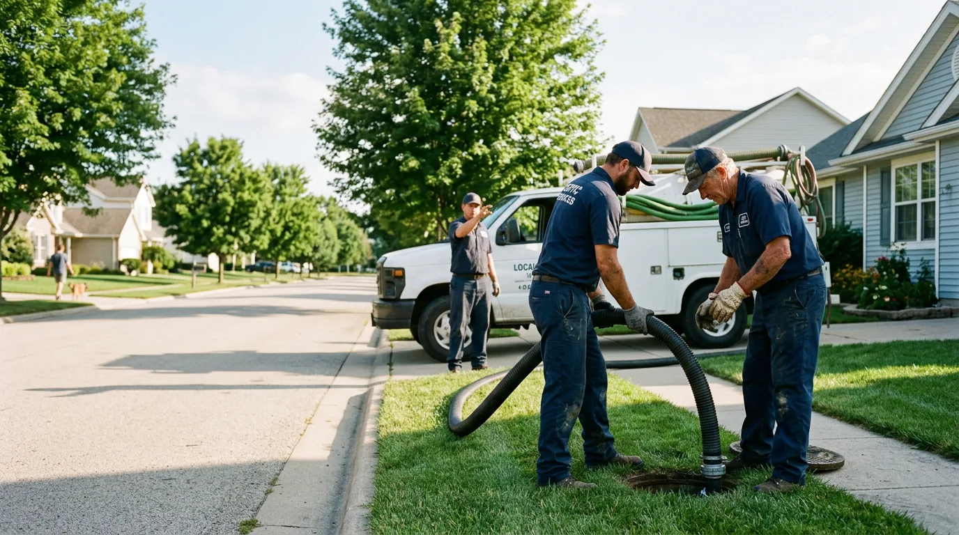 Emergency Septic Service in Hartford, IL